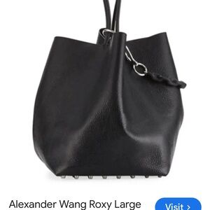 Alexander Wang Black Leather Shoulder Bag